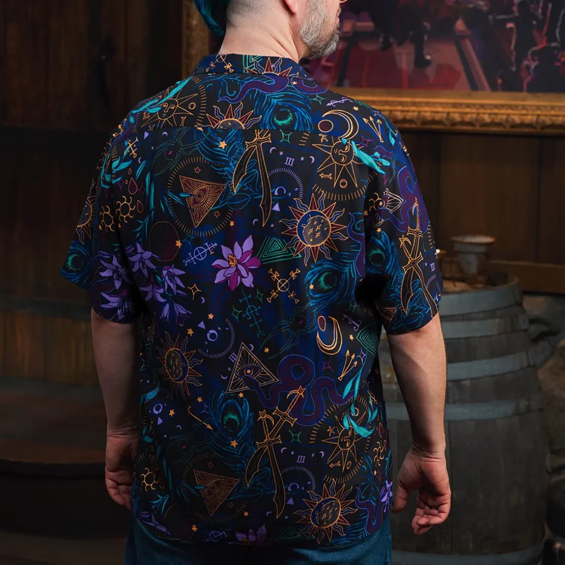 Beauty of Exandria: Creation - Mollymauk Tealeaf Camp Shirt