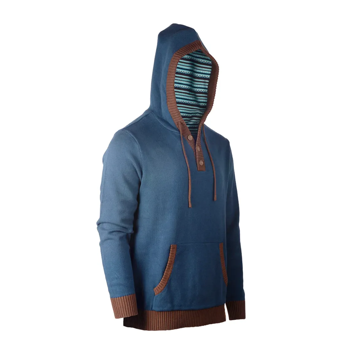 Bells Hells Collection: Chetney Pock O'Pea Pullover Knit Hoodie