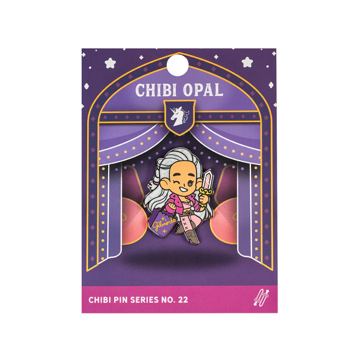Critical Role Chibi Pin No. 22 - Opal