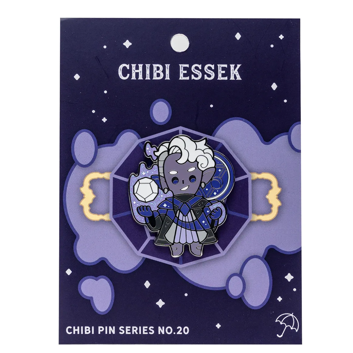 Critical Role Chibi Pin No. 20 - Essek Thelyss