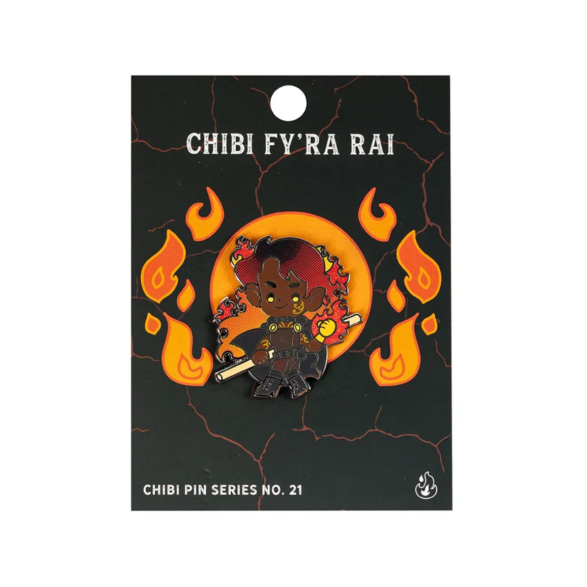Critical Role Chibi Pin No. 21 - Fy'ra Rai