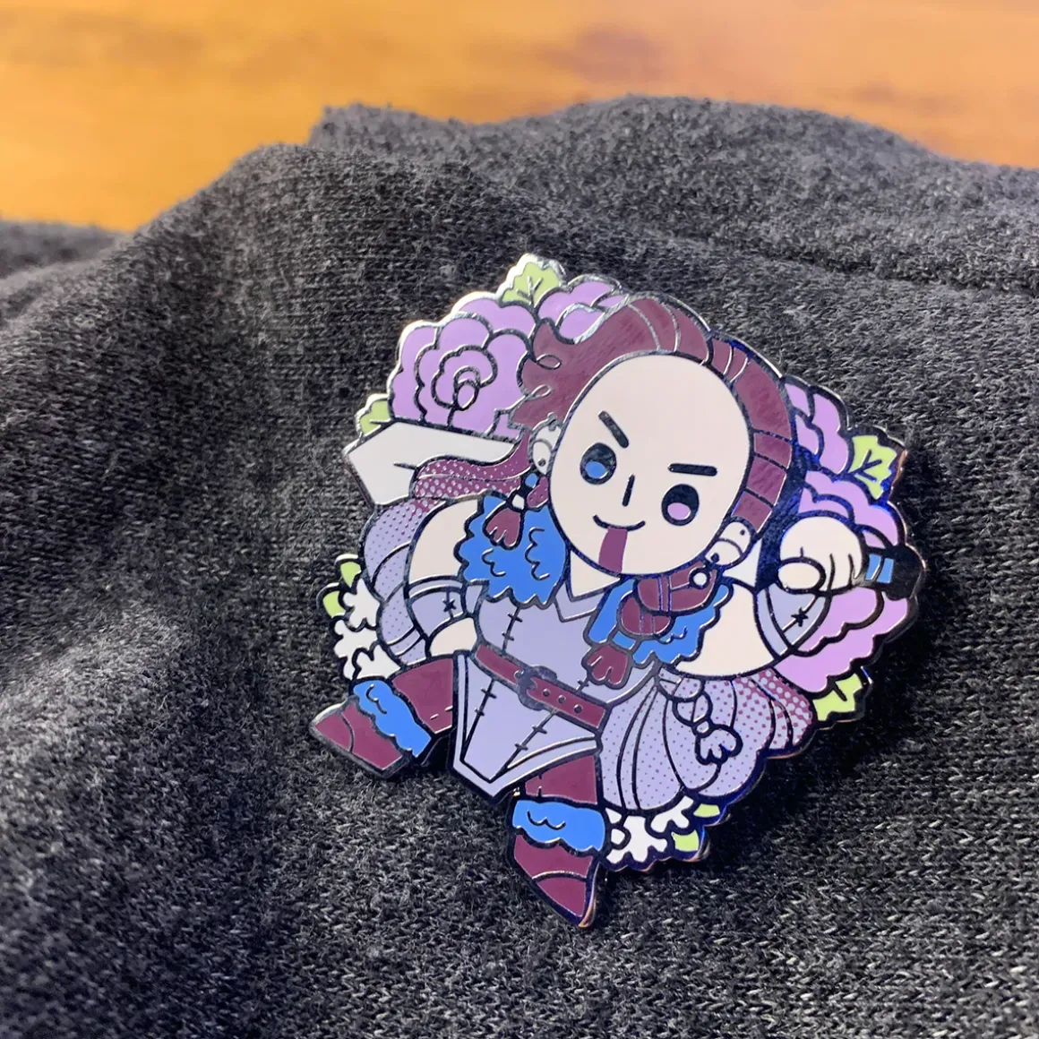 Critical Role Chibi Pin No. 4 - Yasha Nydoorin