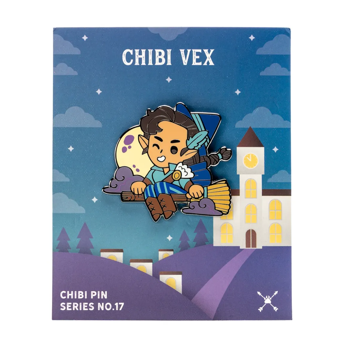 Critical Role Chibi Pin No. 17 - Vex'ahlia