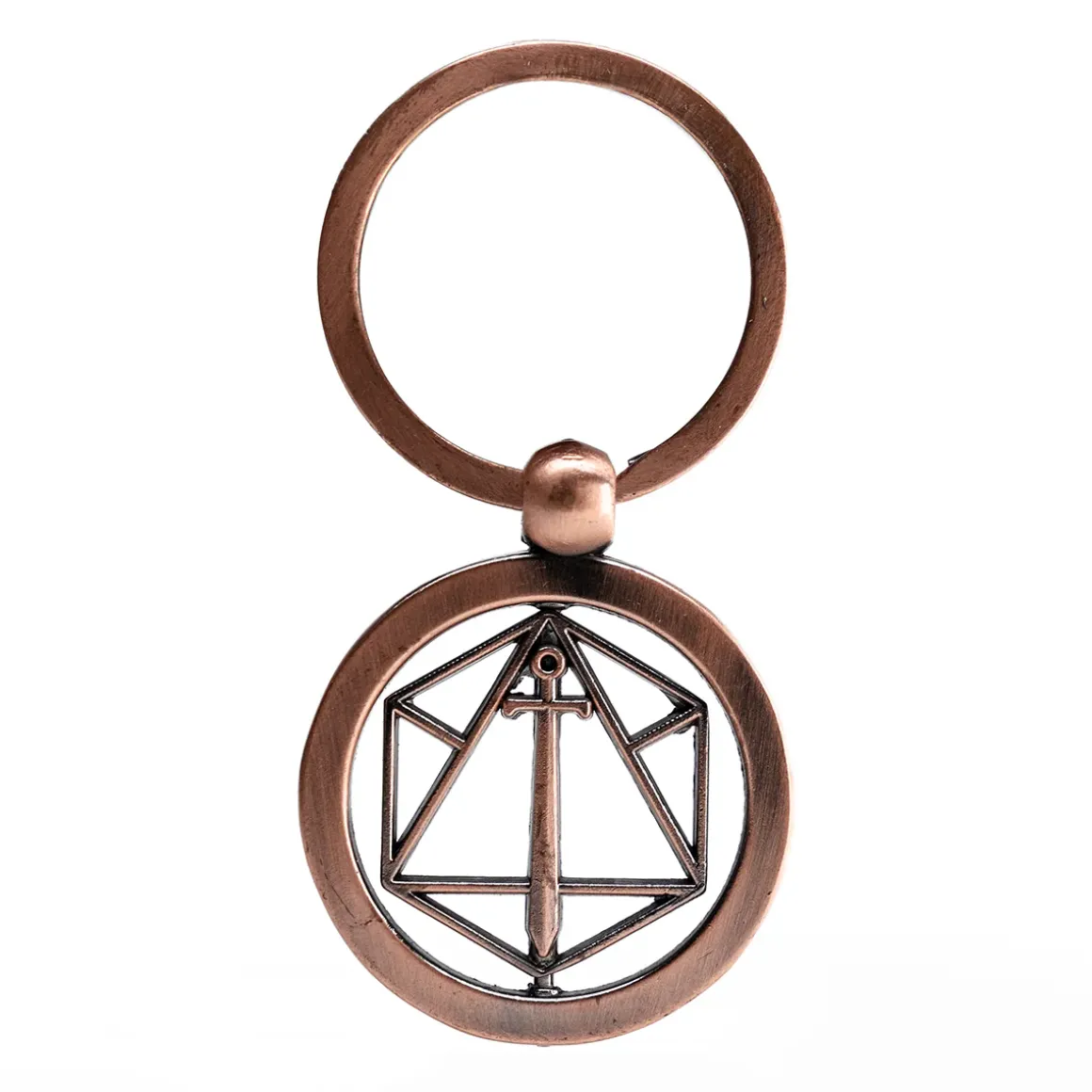 Critical Role Spinning Keychain