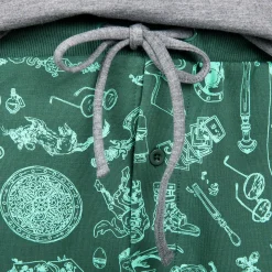 Critical Role Ultra Soft Forest Green Pajama Lounge Set