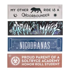 Mighty Nein Bumper Sticker 4-Pack Set