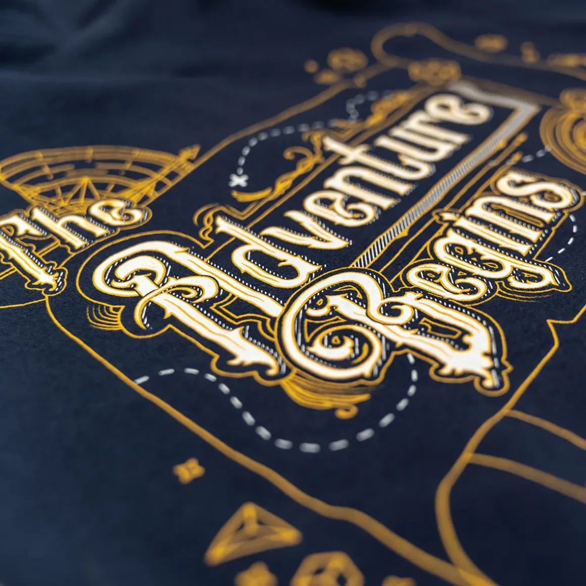 The Adventure Begins Hoodie