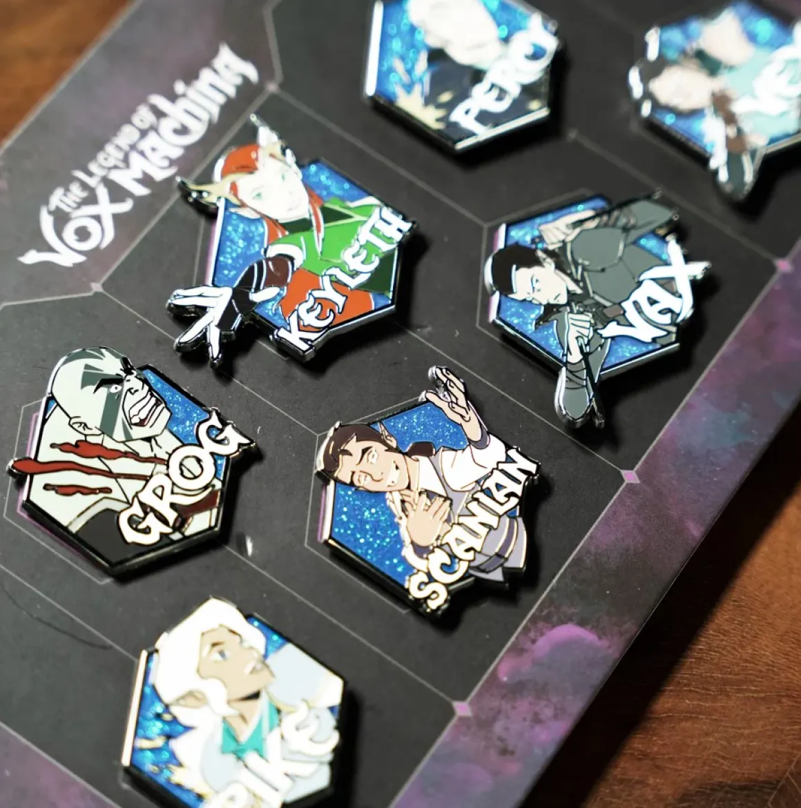 The Legend of Vox Machina Pin Set 7-Pack